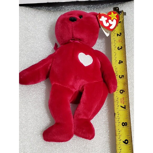 Vintage Original TY Beanie Babies Valentina The Bear 1998 W/ Errors ~ See Photos - Picture 7 of 9